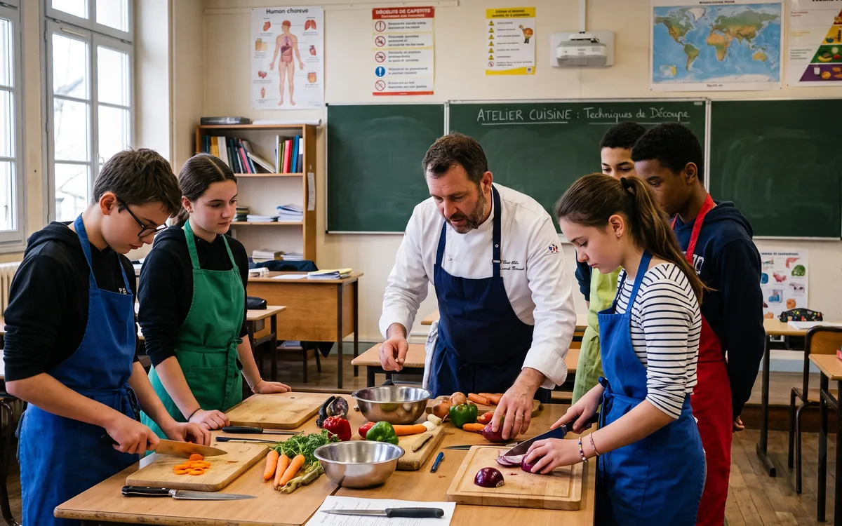 Photo, production or cooking