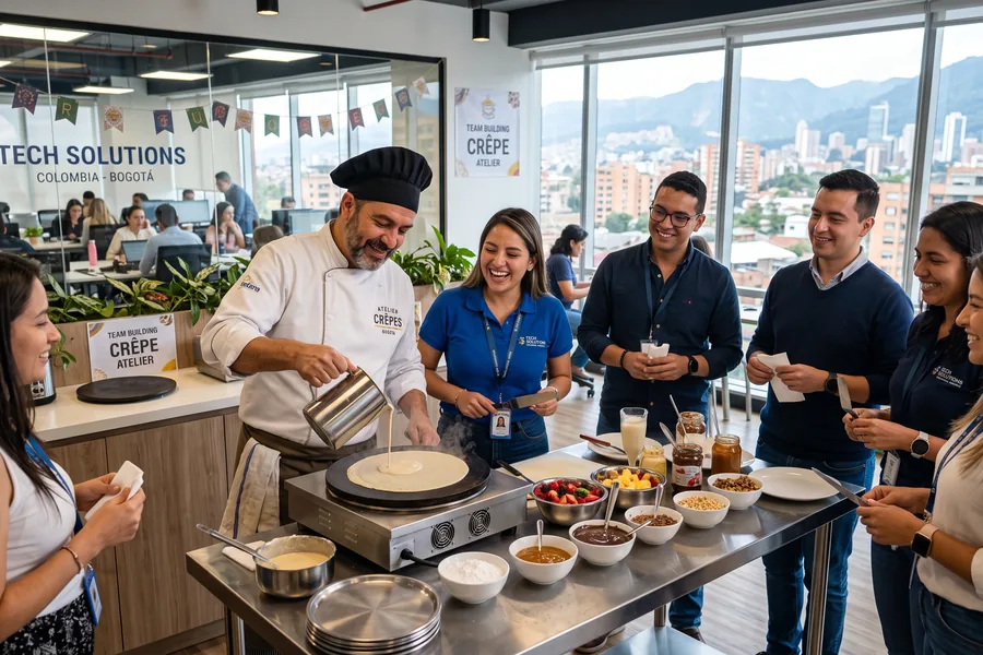 Photo, cooking workshop